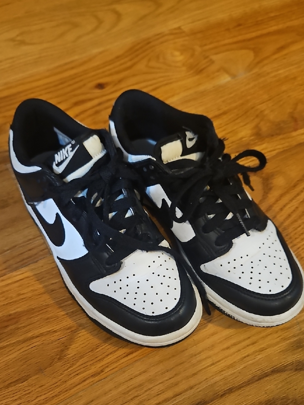 Nike Black & White Low-Top Sneakers